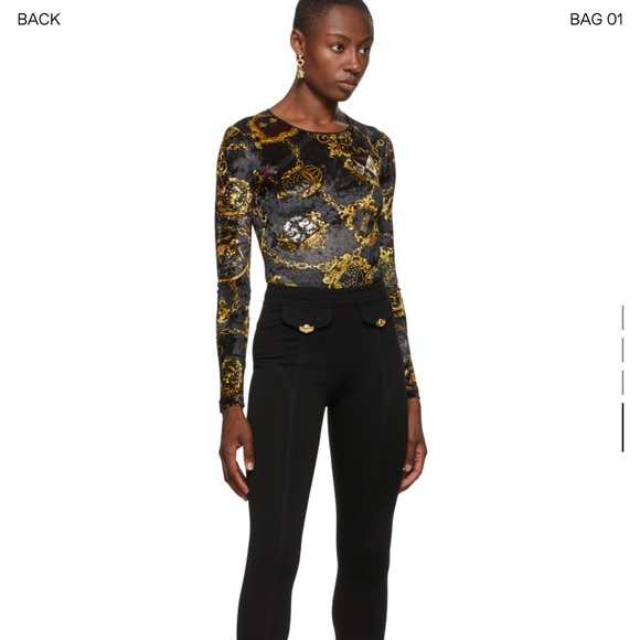 Versace jeans couture size 40 (fits like XS/S) - Picture 4 of 9